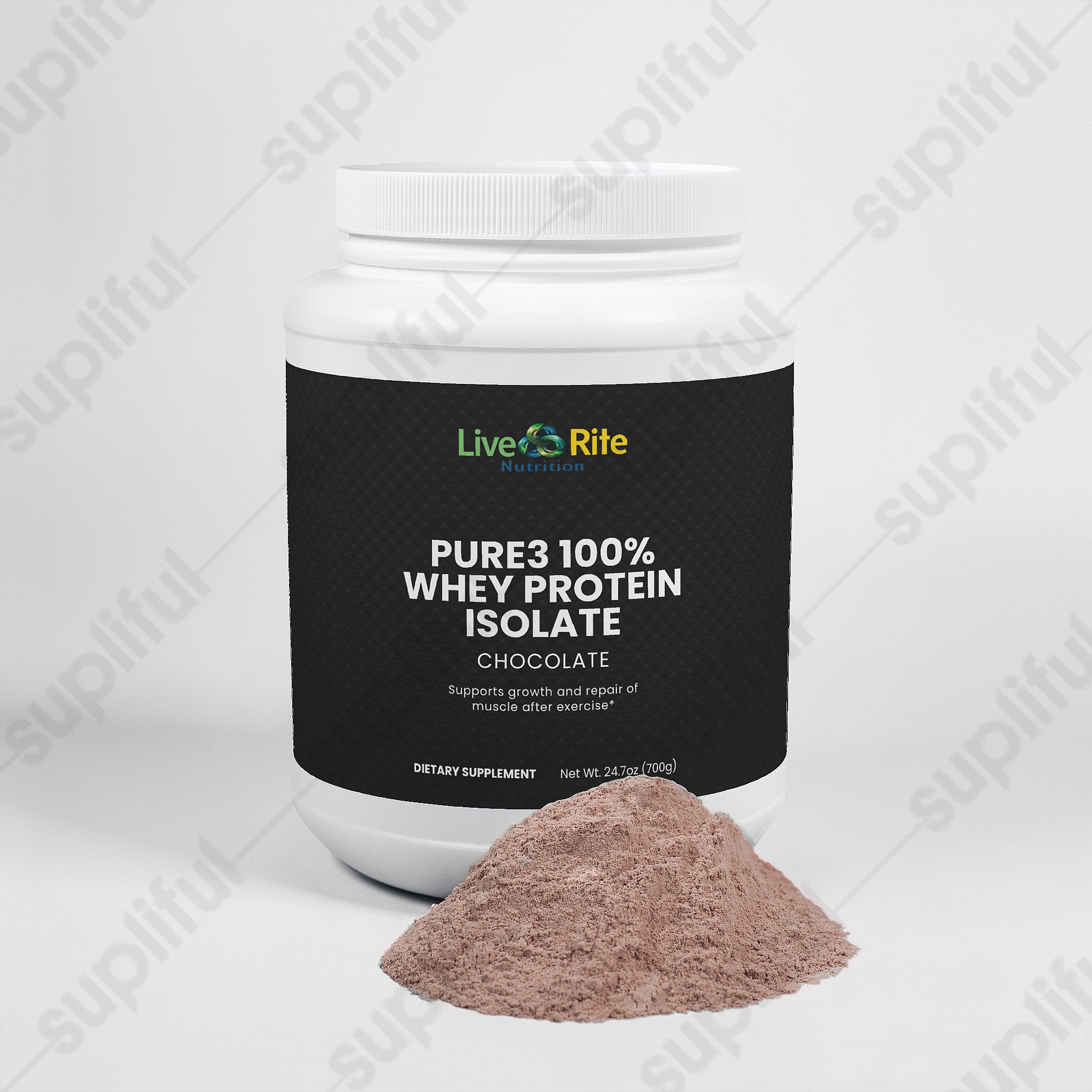 Pure3 100% Whey Protein Isolate (Chocolate)