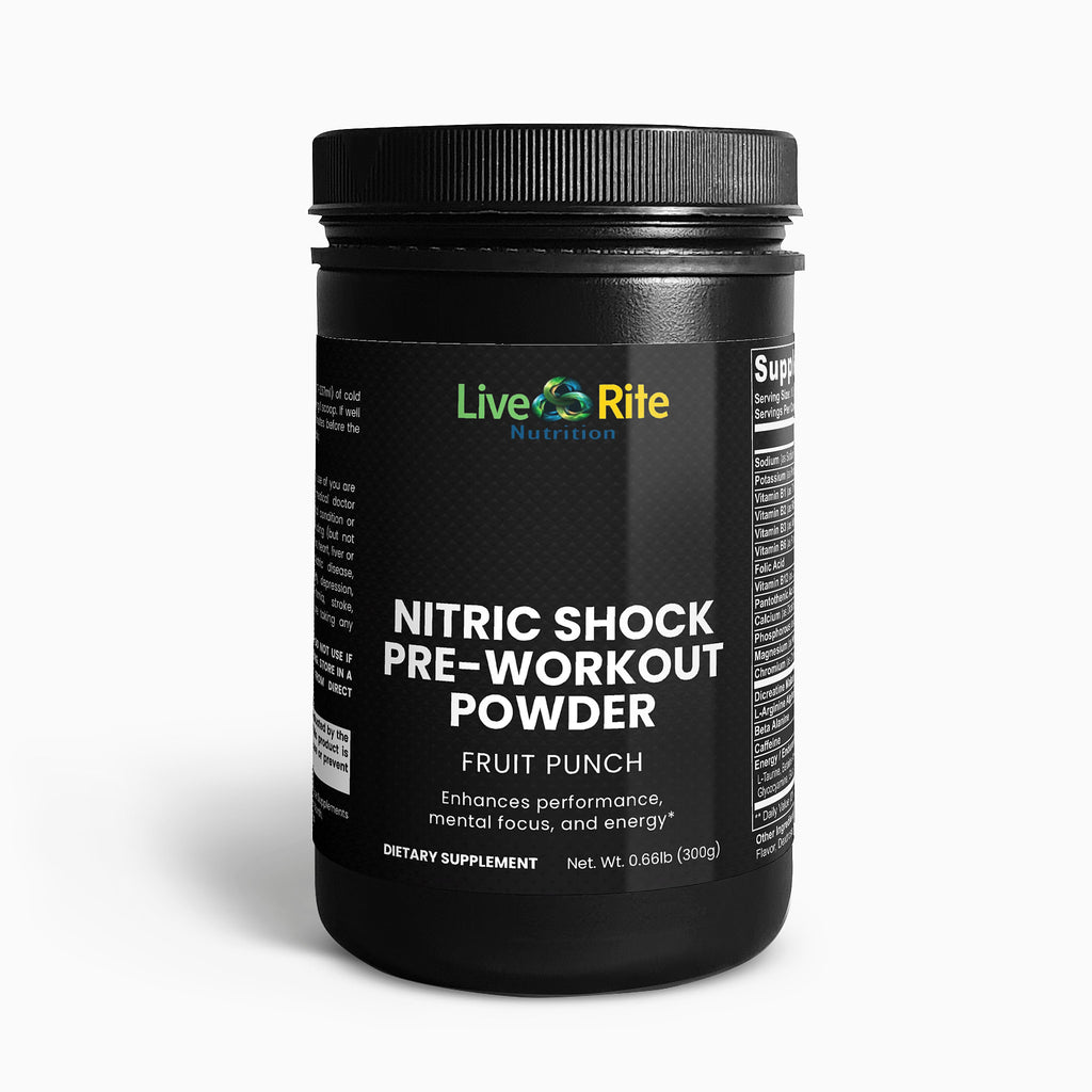Nitric Shock Pre-Workout Powder (Fruit Punch)