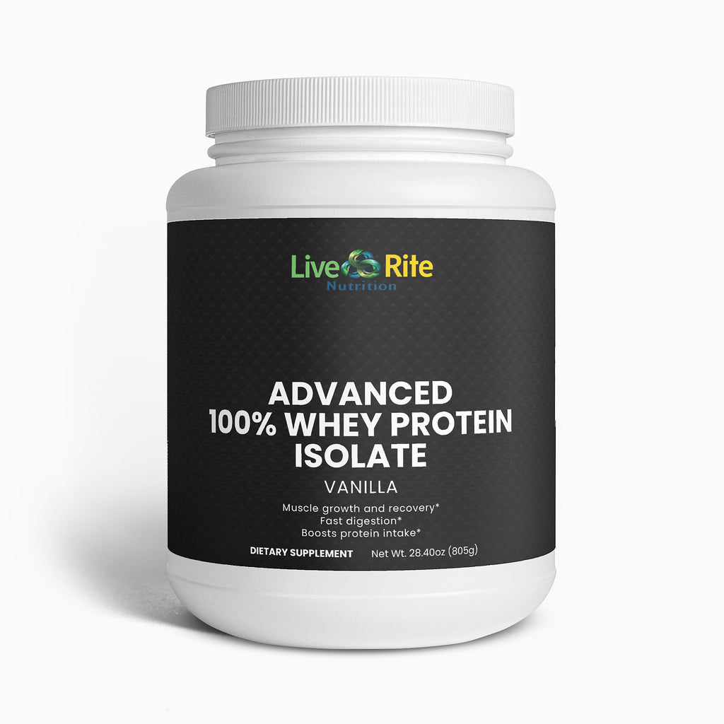 Advanced 100% Whey Protein Isolate (Vanilla)